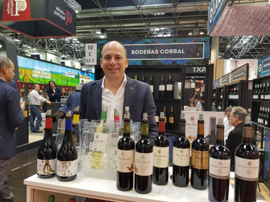 Bodegas Corral presentes en Prowein Alemania y Asia promoviendo Rioja