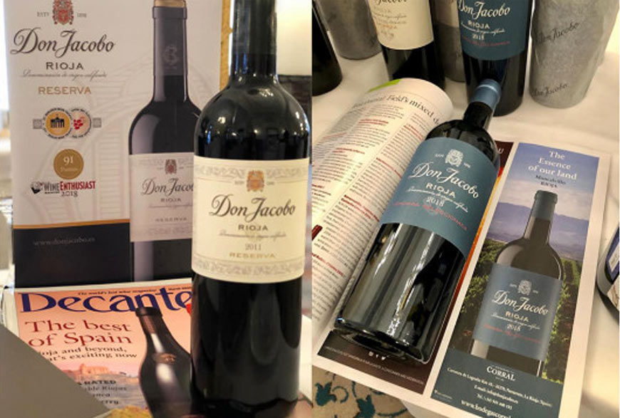 Presentación las nuevas añadas en la feria Decanter