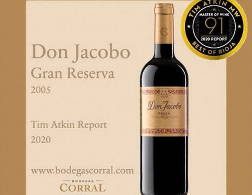 Don Jacobo Gran Reserva 2005, 91 puntos Tim Atkin