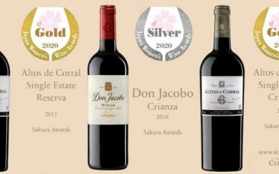 Medallas de oro y plata en los Premios Sakura Japan Women’s Wine Awards