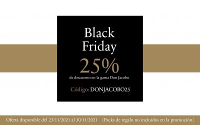 Black Friday – 25% de descuento en los vinos Don Jacobo
